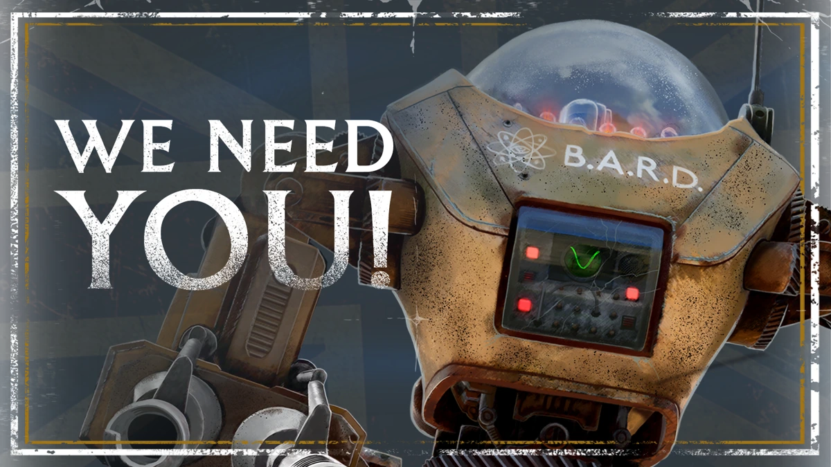 We need you robot image